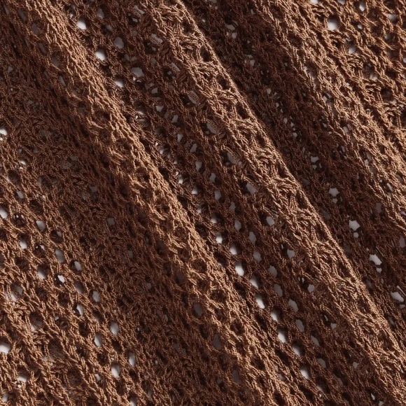 KNIT MESH ROUND NECKLINE BEADED HOLLOW
OUT MAXI DRESS - Picture 5 of 6